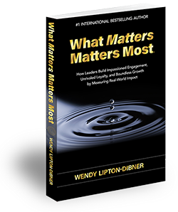 What Matters Matters Most&reg; book